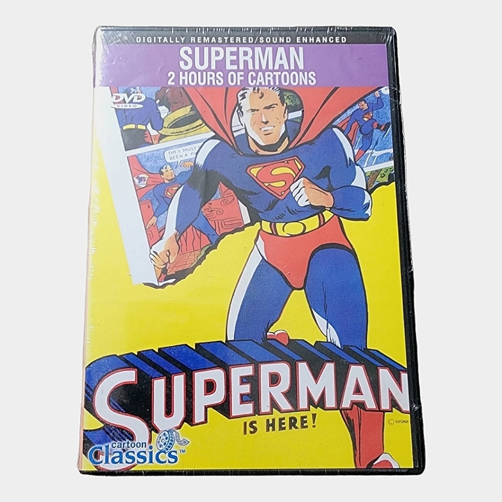 💖 Superman Cartoon DVD